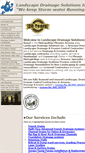 Mobile Screenshot of landscapedrainagesolutions.com